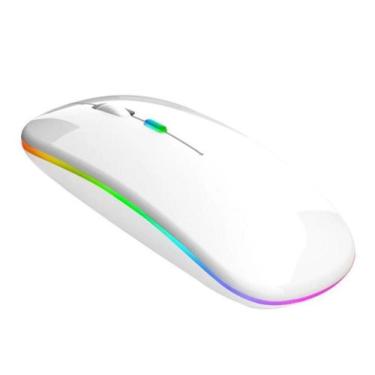 Imagem de Mouse sem fio 2.4 GHZ Bluetooth com LED  - weibo