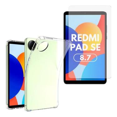 Imagem de Capa Transparente + Película Hidrogel Para Redmi Pad SE 8,7 - DB