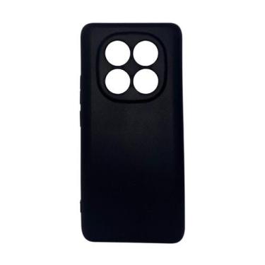 Imagem de Capa Capinha Aveludada + Película Hidrogel Redmi Note 14 Pro - DB, Pre