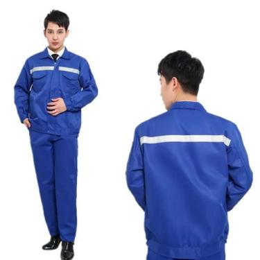 Imagem de Conjunto Uniforme Epi Faixa Refletiva Segurança Trabalho Profissional 