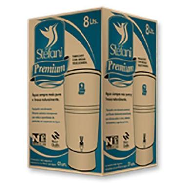 Imagem de Filtro De Barro Para Água Premium 2V 6L - Ceramica Stefani, Marrom, Ún