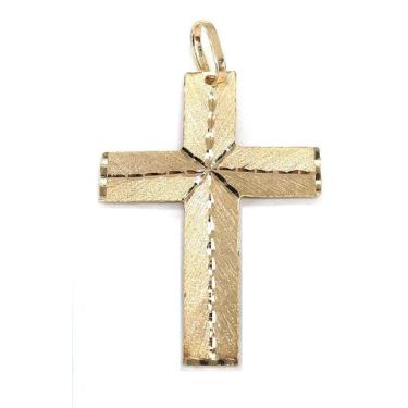 Imagem de Pingente de Ouro 18 K Crucifixo . - Elegancy Joias