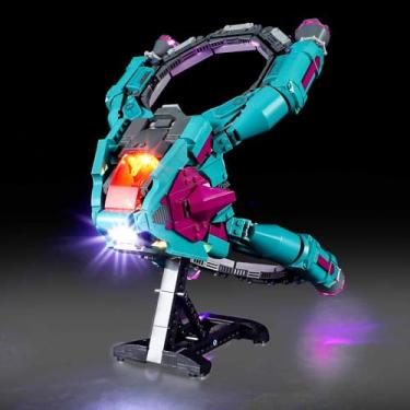 Imagem de Mililier LED Light Kit for Lego Marvel 76255 The New Guardians’ Ship Set, Compatible with Lego 76255 Building Blocks Model(Not Include Blocks Set)