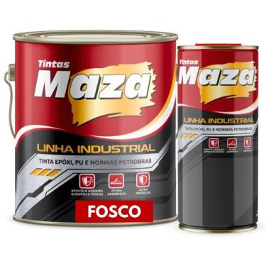 Imagem de Maza Kit Verniz Pu Incolor Para Piso 3,6l - Fosco