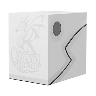 Imagem de Dragon Shield Card Deck Box – Ashen White/Black 150CT – Durable and Sturdy TCG, OCG Card Storage – Compatible with MGT, Magic The Gathering, Commander Decks, Pokemon, Yugioh