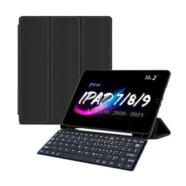 Imagem de BDNET, Capa Case iPad 9 Teclado Menor Preço C/Compartimento Pencil