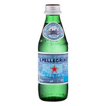 Imagem de Água Mineral Natural Com Gás em Vidro SAN PELLEGRINO 250ml