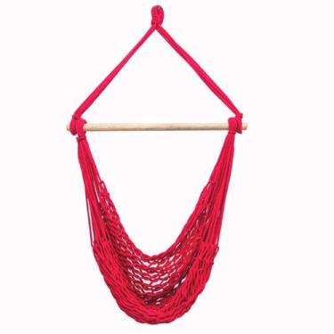 Imagem de Rede Cadeira Balanço Teto Suspensa Trançada Reforçada - Atacadão Texti