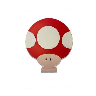Imagem de Personagem MDF Cogumelo do Mario - Contém 1 unidade unidades - Rizzo -