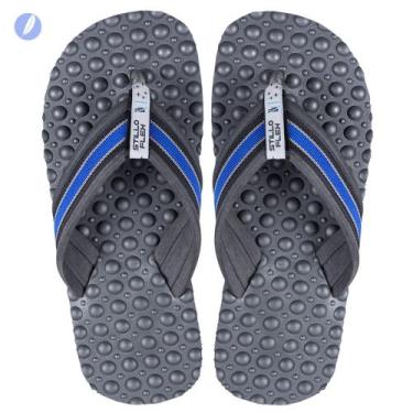 Imagem de Chinelo Masculino Antiderrapante Para esporão e Fascite Plantar Stillo