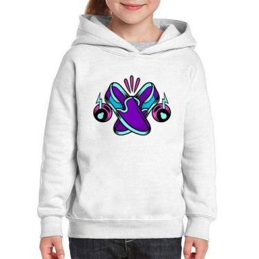 Imagem de Moletom Infantil Walk The Talk - Foca na Moda, Branco, 14