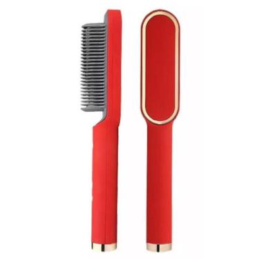 Imagem de Escova De Cabelo Elétrica Pente De Aquecimento Para Alisador - Bc Bora