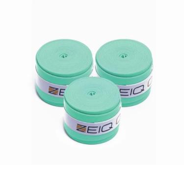Imagem de Kit com 03 - Overgrip Raquete Beach Tennis Zeiq Grip, Verde água