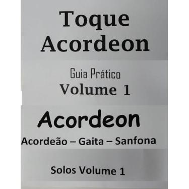 Imagem de Apostilas para Acordeão  Acordeon  Gaita  2 Volumes - Academia de Músi