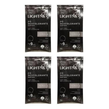 Imagem de 4 un Pó Descolorante Lightner Cless 50g Dust Free Pérola Clareador Cab