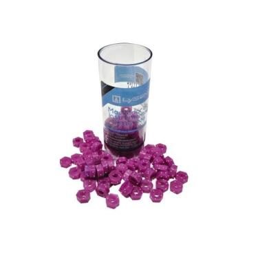 Imagem de Marcador de instrumentais sextavado c/ 100 unidades Lysanda, Roxo C/ G