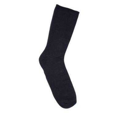 Imagem de Meia Masculina Selene Cano Longo Preto, Preto, 39/43