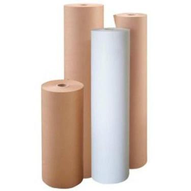 Imagem de Papel KRAFT Bobina 120CM X 200M 80G com Brilho - Santeck