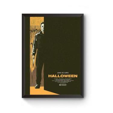 Imagem de Poster Moldurado Filme Halloween Quadro - Fanarte