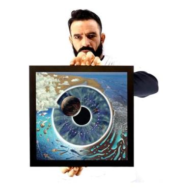 Imagem de Belo Quadro Decorativo Capa Do Disco Pink Floyd Pulse Grande - Fanarte