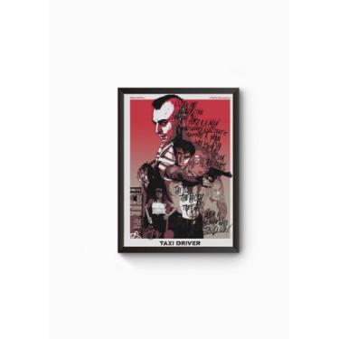 Imagem de Poster Moldurado Taxi Driver - Fanarte