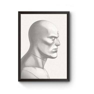 Imagem de Poster Moldurado Marvel Visão - Fanarte