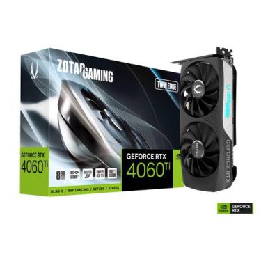 Imagem de Gpu Zotac Gaming Geforce Rtx 4060ti 8gb Twin Edge Zt-d40610e-10m