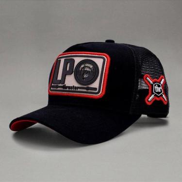 Imagem de Boné Thruster LPO - Preto e Vermelho