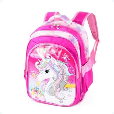 Imagem de Mochila Infantil Escolar Costas Bolsa Organizadora Reforçada - Hxt, Un