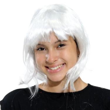 Imagem de Peruca De Chanel Acessório Para Fantasia - Carnaval, BRANCO, U