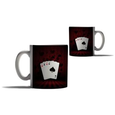Imagem de Caneca Personalizada Presente Poker Jogos Baralho Carteado  - Enjoy Sh