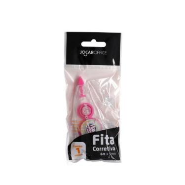 Imagem de Corretivo em Fita 5mmx6m Corpo Transparente - Jocar Office / WX Gift -