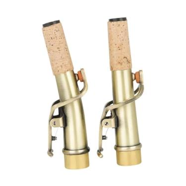 Imagem de Esquirla Conjunto de Saxofone Soprano, 2 Peças, Reto E Curvado, Pescoço Alto, Saxofone