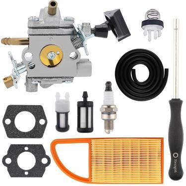 Imagem de Hettluo Carburador BR600 para Stihl BR550 BR 600 BR700 BR500 Peças de soprador de folhas de mochila para Zama C1Q-S183 4282 120 0606 4282 120 0607 4282 120 0608