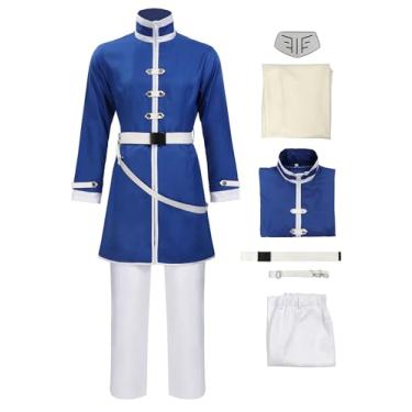 Imagem de DAZCOS Anime Frieren Cosplay Costume Outfits with Cloak and Belt for Halloween (Medium)