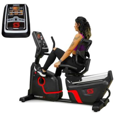 Imagem de Bicicleta Ergométrica Horizontal H-3000 Profissional Treino Residencial e Academia Consport