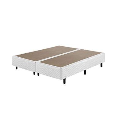 Imagem de Sommier King Size Soft Comfort com Pés fixo 193x203x40cm Ecoflex Branco