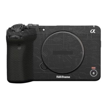 Imagem de JERXTTON Película protetora premium para câmera premium antirarranhões para Sony FX3 ILME-FX3 (Preto)