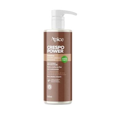 Imagem de APSE Gelatina Ativadora e Umidificadora Crespo Power | Definição, Hidratação e Controle de Frizz para Cabelos Crespos | 500ml