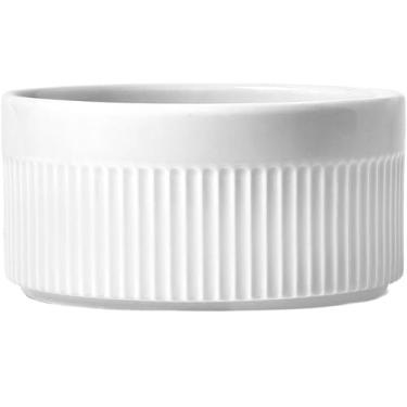 Imagem de Germer, Ramekin redondo em porcelana, modelo assar ou servir, refratária, Ø 16 cm, 1200 ml, Branca