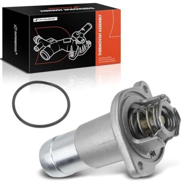 Imagem de A-Premium Termostato de refrigeração do motor e conjunto de carcaça compatível com Chevry, GMC, modelos Hummer - compatível com Colorado, Canyon 04-12, H3, H3T - [3,5L 3,7L 2,9L 2,8L]