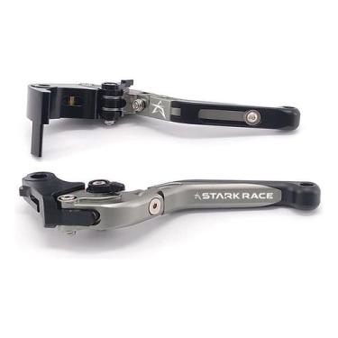 Imagem de Manete Articulado Extensível Zx6rr Zx636r Zx6r Zx636 - Stark Race, Tit