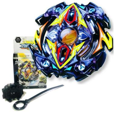 Imagem de Kit Beyblade Burst + Lançador  - Top Gyro, B-59