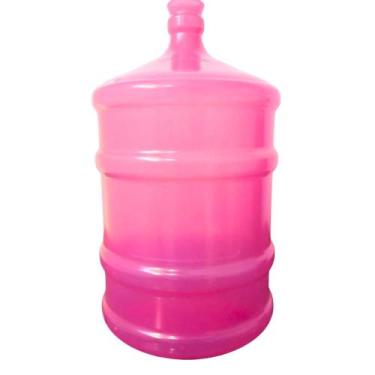 Imagem de Galão Vazio Para Água Mineral 20 Litros Garrafão Novo Rosa - Termoplas