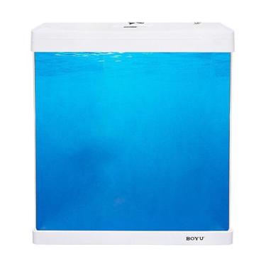Imagem de Aquário Boyu Curvo EC 400 33 Litros Branco - 127V