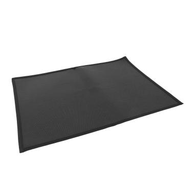 Imagem de Esteira do Poço do Fogo, Esteira Portátil Quadrada da Grade da Lareira de Pano da Fibra de Vidro à Prova de Fogo para o Piquenique (S)