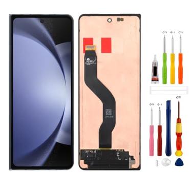Imagem de SwarKing Substituição de tela LCD compatível com Samsung Z Fold 5 SM-F946u F946b F946w F946a Montagem digitalizador de tela sensível ao toque com ferramentas de reparo - 16.8 cm