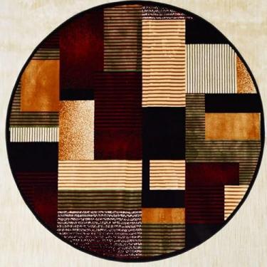 Imagem de Rosadecor, Tapete Redondo Marbella Elite BS Moderno Artistic 1 200 cm