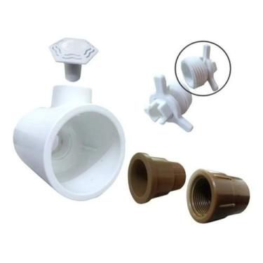 Imagem de Canhão Hidromassagem Pratic Cano 50mm Para Piscinas - RR PISCINAS