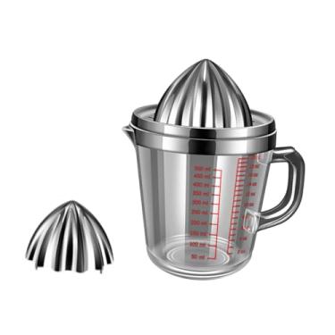 Imagem de Bothyi Laranja de toranja de toranja de lareira, espremedor cítrico, espremedor de limão manual de serviço pesado e contêiner de 500 ml para frutas cítricas